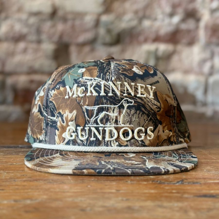 McKinney Gundogs Realtree camo cap