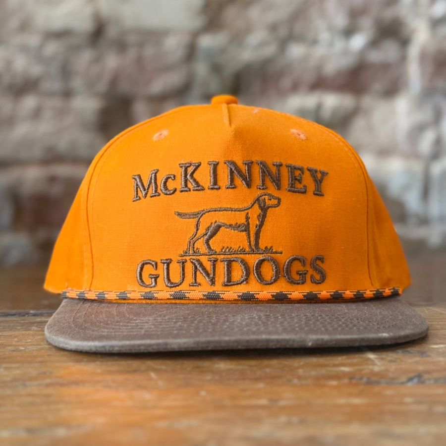 McKinney Gundogs waxed upland cap